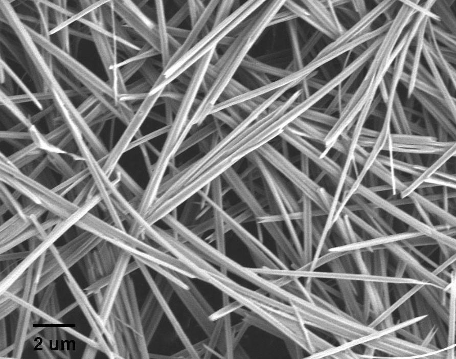 Magnesium Oxide Nanowires (300nm×100µm)