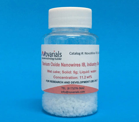Titanium Oxide Nanowires IB (10nm×5µm, Industry Grade)